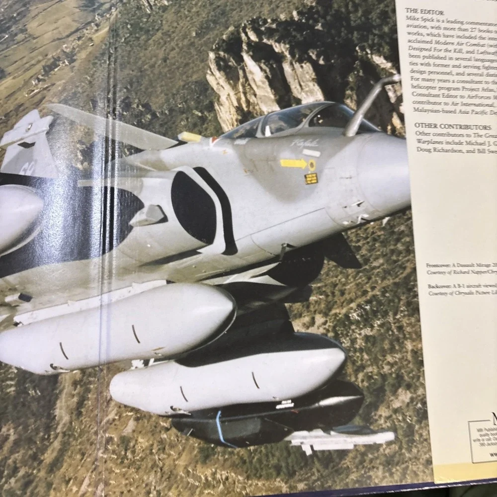 Great Book of Modern Warplanes by Spick, Mike‎ Hardback Book
